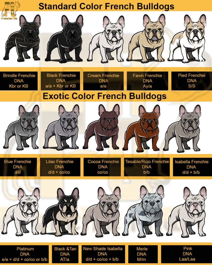 French Bulldog Colors And DNA Explained